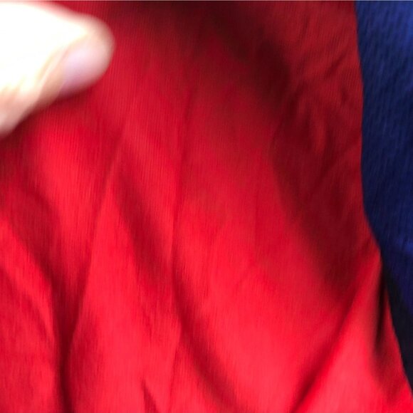 Polo Golf Ralph Lauren Mens Activewear Top Large Red Quarter Zip Long Sleeve - Picture 11 of 16